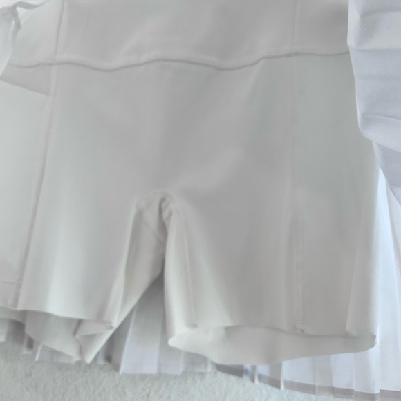 Spanx Elegant White Pleated Skirt - Picture 9 of 16